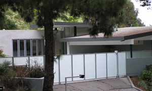 Modernist Entrance to Home